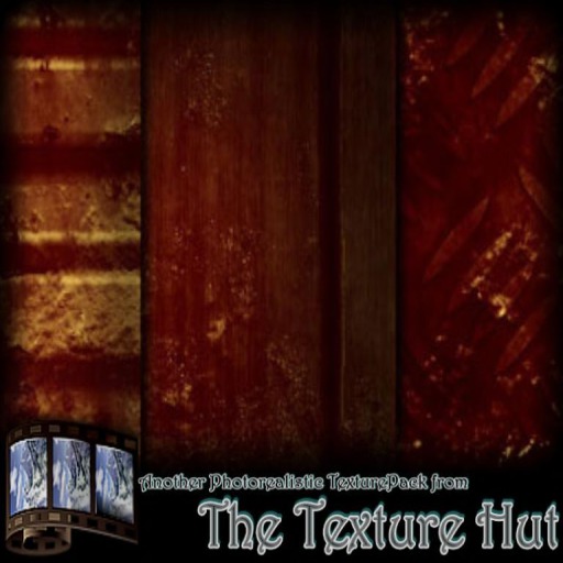 Deep rusty red industrial grunge