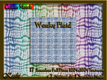 !Kushi! WonkyPlaid Textures -WEAR TO UNPACK