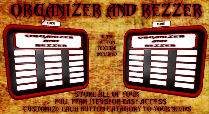::SSD:: Organizer & Rezzer Hud V.1(Boxed)