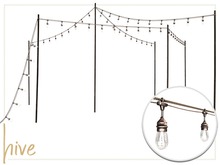 hive // string lights set . dark [wear to unpack]