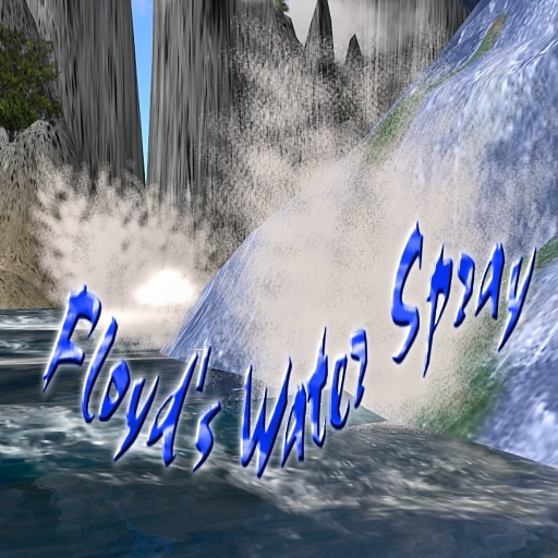 Floyd's Water Spray Cube - small fan forward spume 3.5 seconds interval
