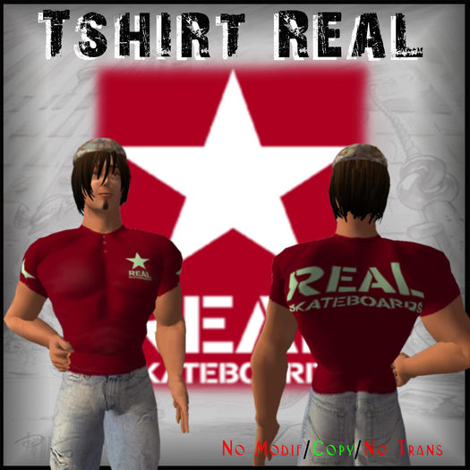 T-Shirt Real Skateboards