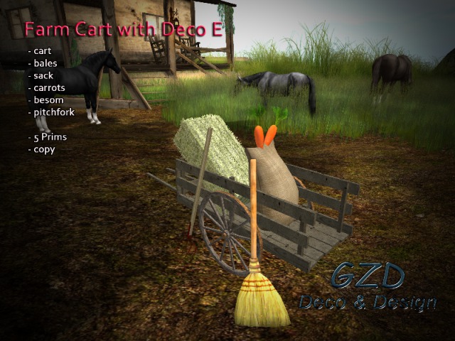 GZD Farm Cart with Deco E
