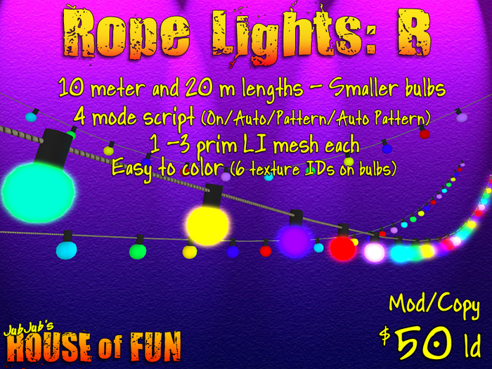 HoF: Rope Lights B