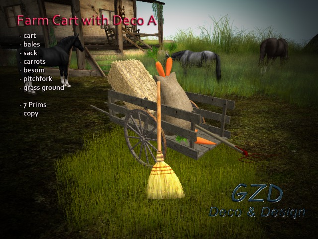 GZD Farm Cart with Deco A