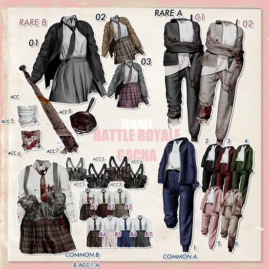 dami battle rayale gacha ACC3