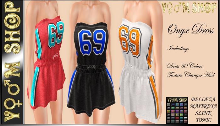 YM SHOP_Onyx Dress