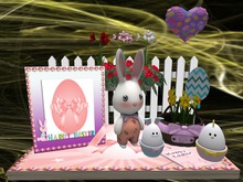 Happy Easter Card & Decor v152