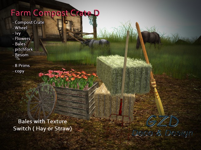 GZD Farm Compost Crate with Deco D
