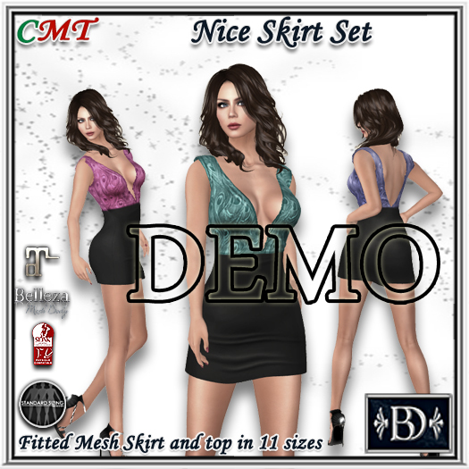 < BD > Nice Skirt Set  DEMO