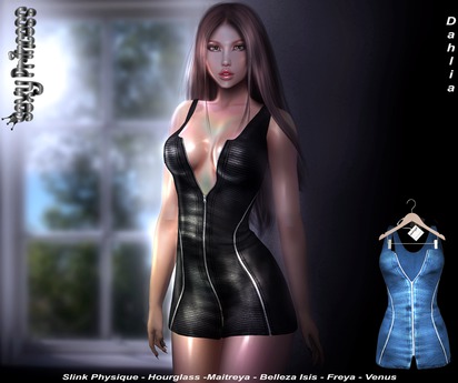 Second Life Marketplace - [Sexy Princess] Dahlia Blue Dress