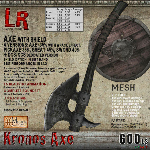 Kronos Axe (box)