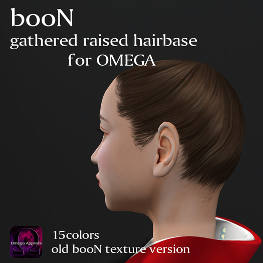 *booN gathered raised hairbase(old tex) for OMEGA
