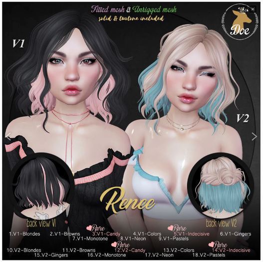 15.Doe: Renee V2 - Gingers
