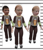 Pat A Kake Owly Outfit