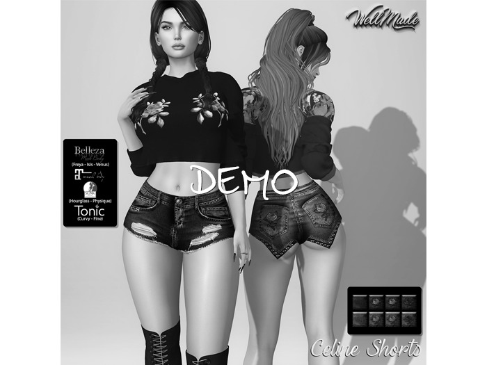 [WellMade] Celine Shorts DEMO