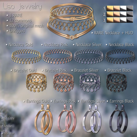 .::Nanika::. Lisa necklace Black