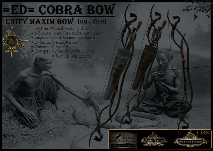 =ED= COBRA BOW - (UM= v2.0) - CRATE