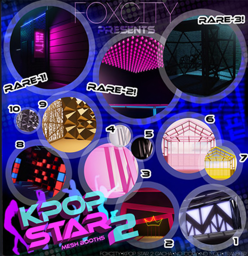 FOXCITY. K-POP Star 2. (6) DNA - Pink (Common)