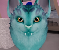 Orange Kawaii Manticore eyes