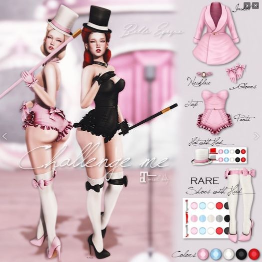Belle Epoque { Challenge Me } Pants Red (Box)