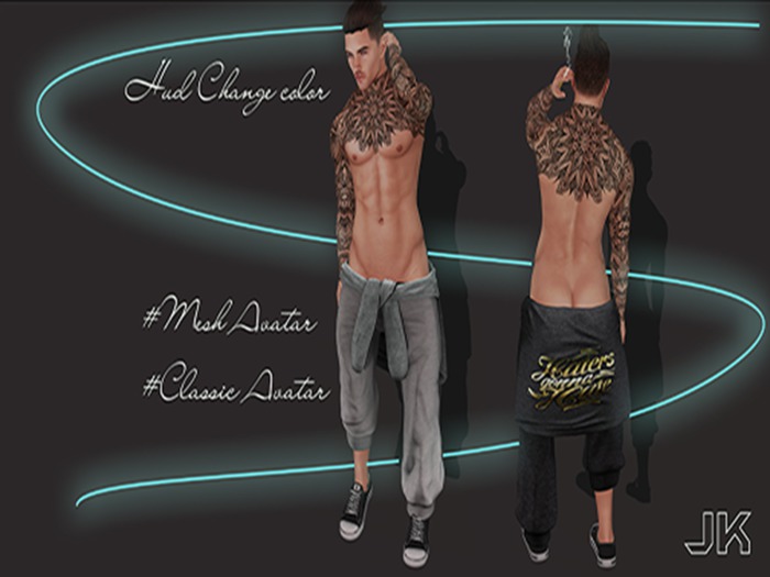 JK]PANTS & SWEATSHIRT MEN