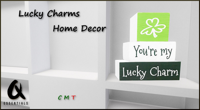 {Q-Essentials} You're My Lucky Charm Home Decor