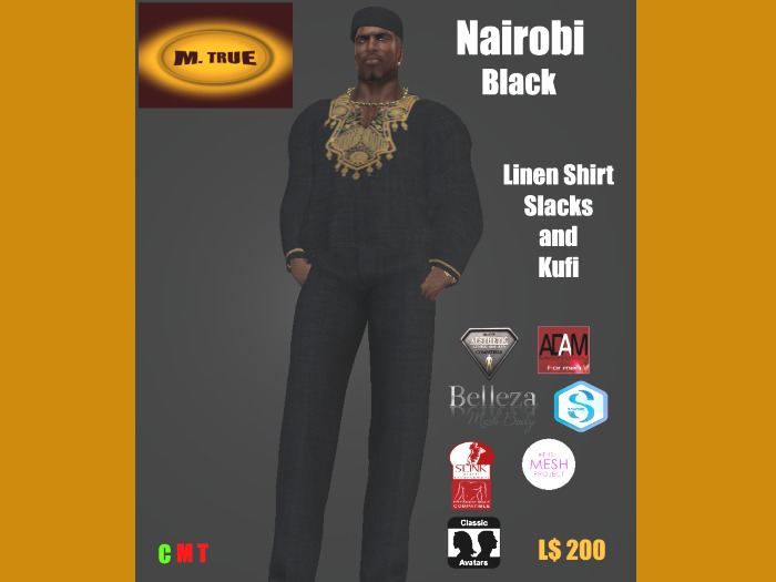 M. TRUE~Nairobi Black