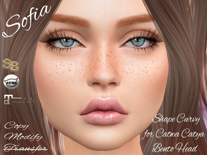 .:SB:.SOFIA (Catya Bento Head Shape\\ Maitreya Mesh Body)