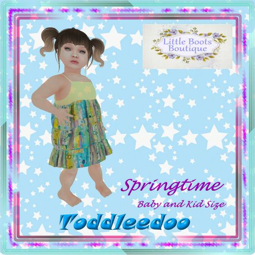 Children Dress "Sprintime" 