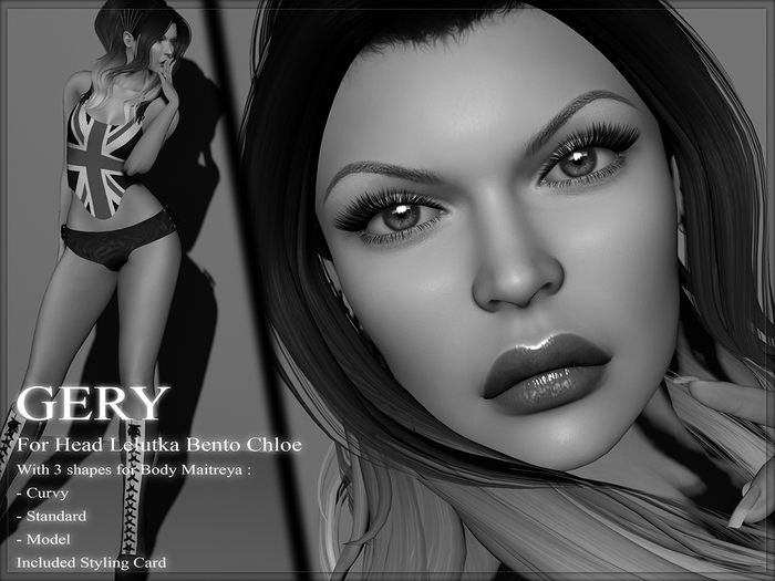 * TentatioN * DEMO GERY Shape LELUTKA BENTO Chloe - Body LARA