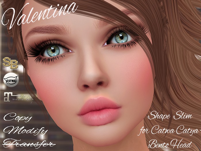 .:SB:.VALENTINA (Catya Bento Head Shape\\ Maitreya Mesh Body)