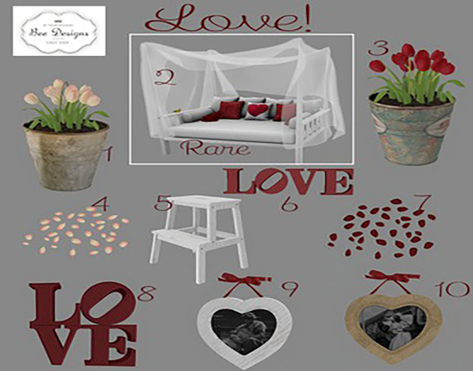 Bee designs Love! gacha 2 RARE