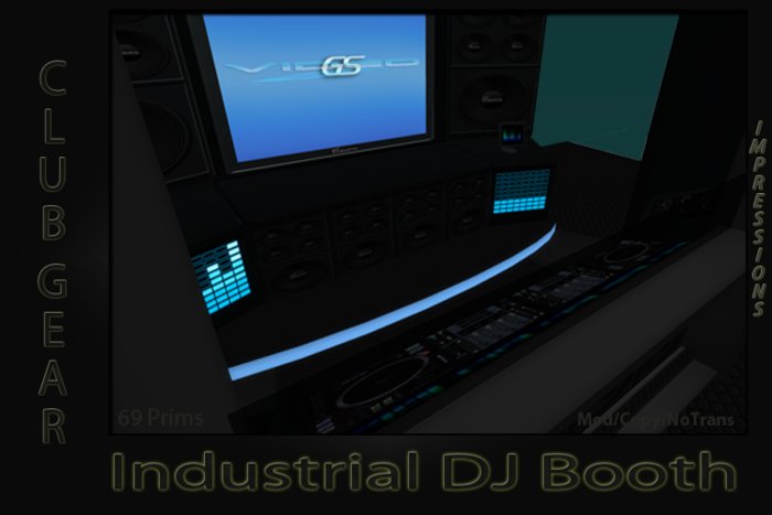 Club Industrial DJ Booth