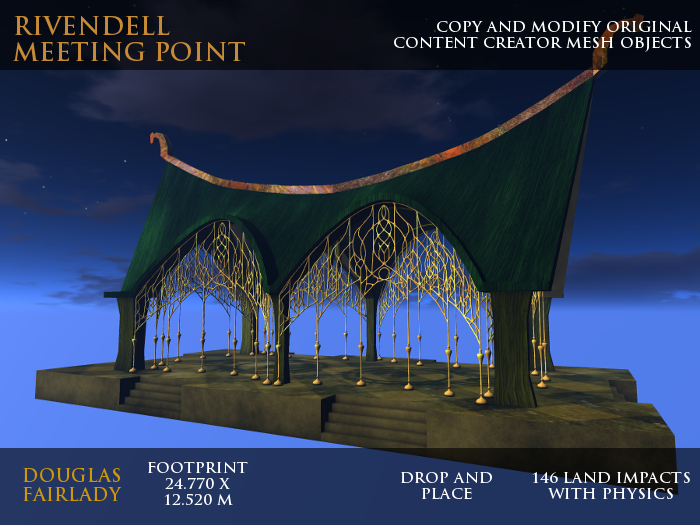 Rivendell meeting point - 146 LI - Copy & Modify mesh