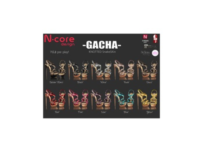 N-core Knotted SnakeSkin-Red: bellez, mait, xtreme, slink, tmp