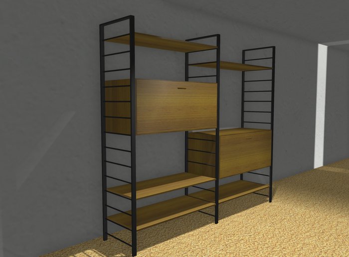 HHAX Ladderax v2 2 column A (cabinet) 3LI