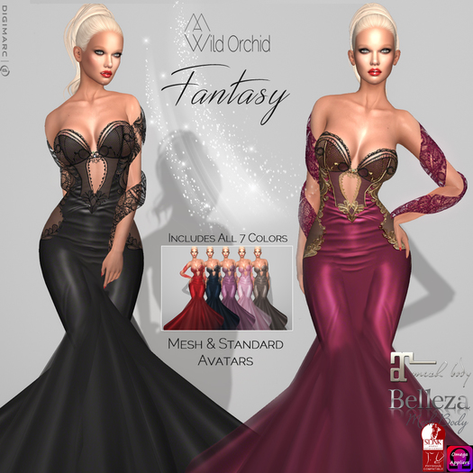 Wild Orchid _ Fantasy - Wear me to Unpack!