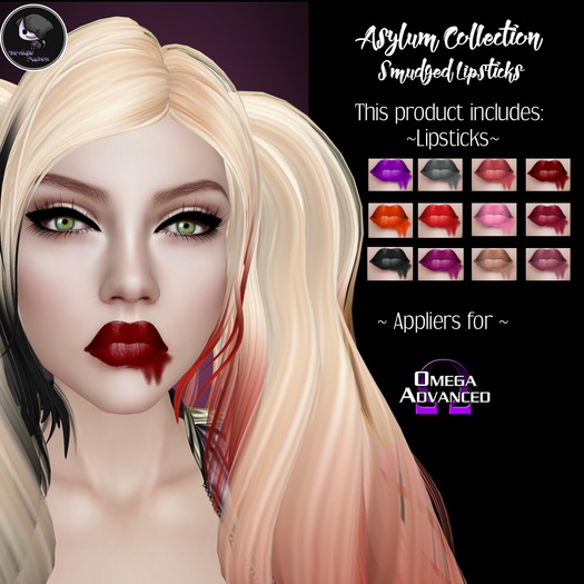 .:IM:. Asylum Collection - Lipsticks - Smudge
