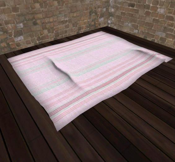 Jessie Rug PINK STRIPE