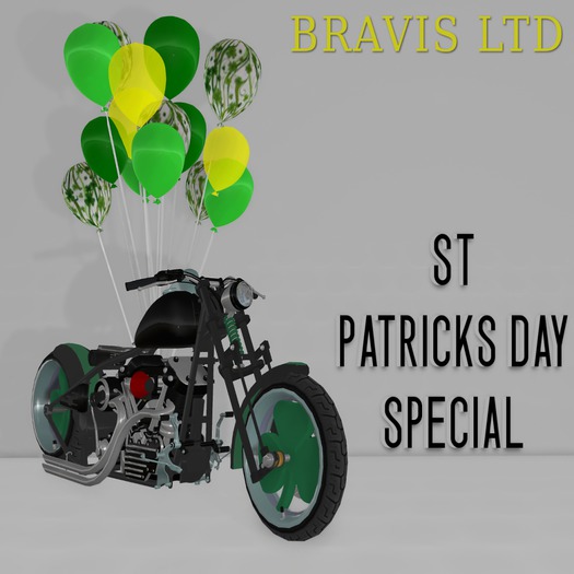 Bravis  VXR GT St Patrick's Day Motorcycle