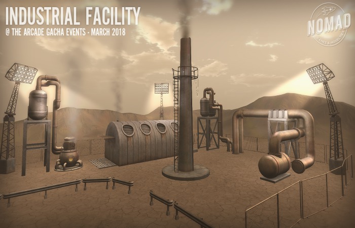 NOMAD // INDUSTRIAL FACILITY (FULL SET with RARE A+B)