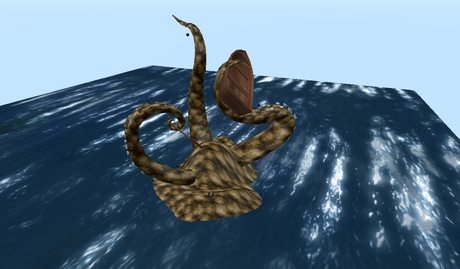 Rod Creature Second Life Marketplace - Tentacle Creature - copy/mod- 5 poses ...