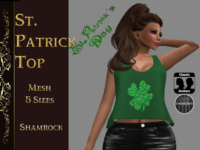 St. Patrick - Shamrock Top