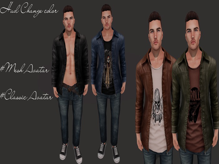 [JK] KANUI LEATHER JACKET