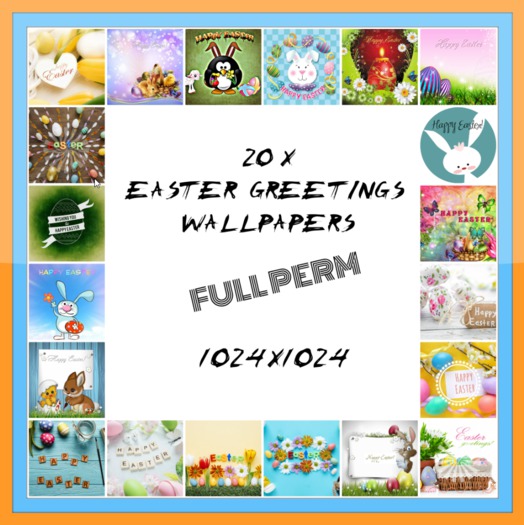 Reflections - (EAS) Easter Greetings Wallpapers 20x Full Perm