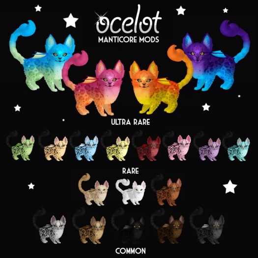 [GACHA] VM - Ocelot Voucher - Auburn COMMON (Wear Me)