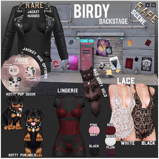 Birdy - Backstage - Lingerie - Plum