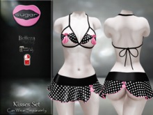 :-:SUGAR:-: Kisses Outfit {PINK POLKA-DOT}
