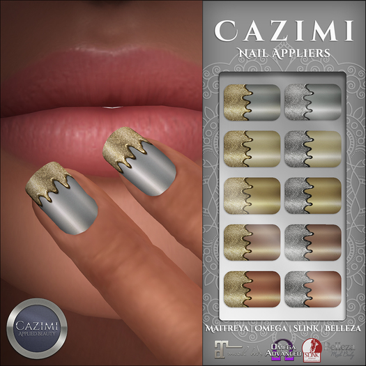 CAZIMI: Nails - Dipped Metals SALE RACK